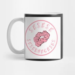 SKSKSK Scrunchie Sticker VSCOGRL Visco Girl Pink Pastel Gifts for Girls Mug